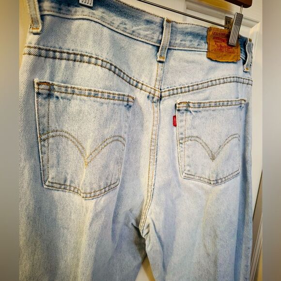 Levi’s Classic Relaxed 550 Jeans size 12 Mis Long - Picture 1 of 10